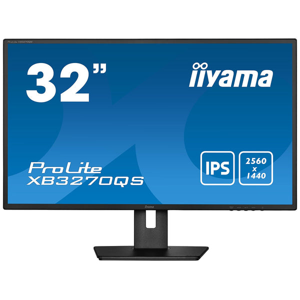 Ecran IIYAMA XB3270QS-B5 - 31.5 IPS LED (2560x1440,2x3W,DVI/HDMI/DP)