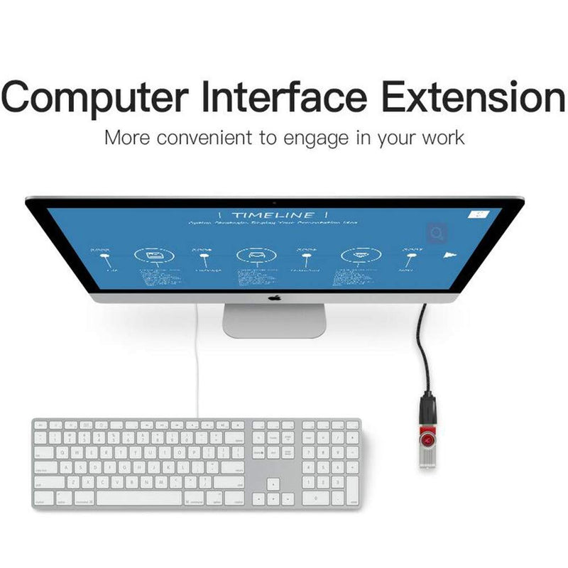 CABLE D'EXTENSION USB M/F 2M VENTION - Declic Informatique