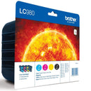 BROTHER MULTIPACK LC-980VALBP CYAN/MAGENTA/JAUNE/NOIR - Declic Informatique