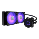 COOLER MASTER MasterLiquid ML240L V2 RGB - Radiateur Watercooling ventilateur 2 x 120 mm PWM, alu, Compatible Socket 1150 / 1151 / 1155 / 1156 / 1200 / 2066 / 2011-v3 / 2011 / AM2 / FM2+ / AM2+ / AM3 / AM3+ / AM4 / FM1 / FM2