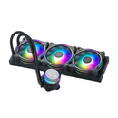 COOLER MASTER MASTERLIQUID ILLUSION 360 RGB - Radiateur Watercooling avec 3 x 120MM PWM Ventilateur pour processeur - LGA2066, LGA2011-V3, LGA2011, LGA1700*, LGA1200, LGA1151, LGA1150, LGA1155, LGA1156, AM4, AM3+, AM3, AM2+, AM2, FM2+, FM2, FM1