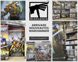 Arrivage Nouvelle références Warhammer