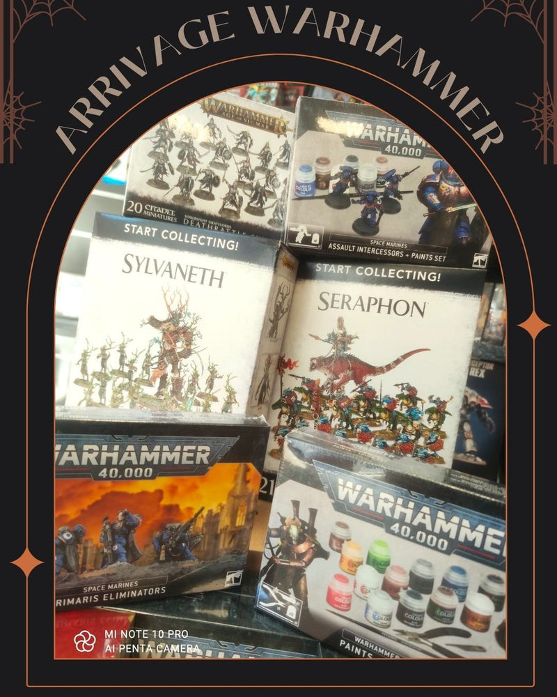 ARRIVAGE DE WARHAMMER