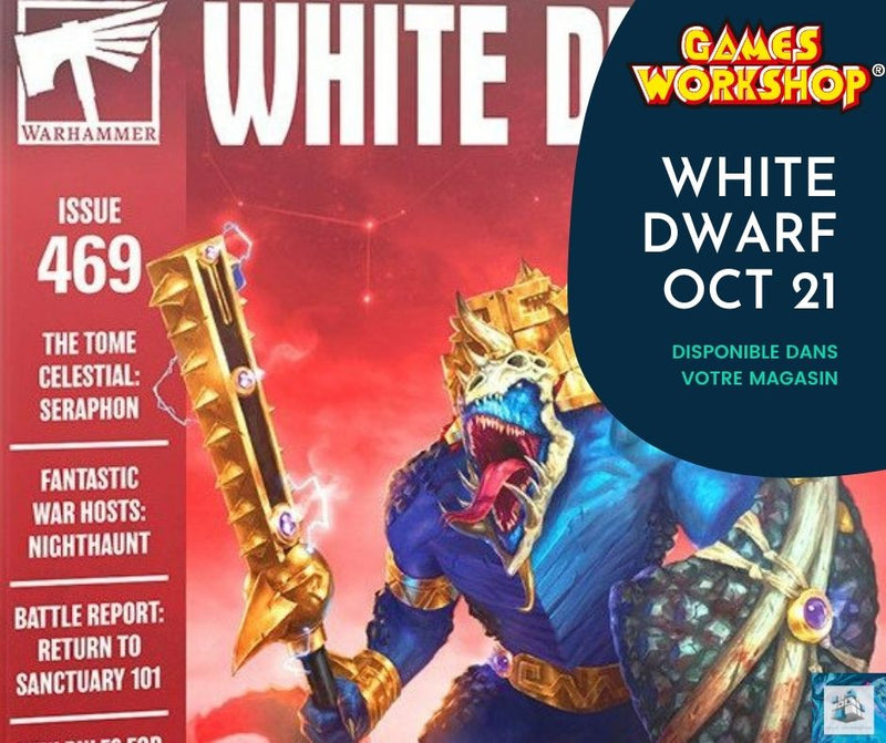 Nouveau Magazine White Dwarf Octobre