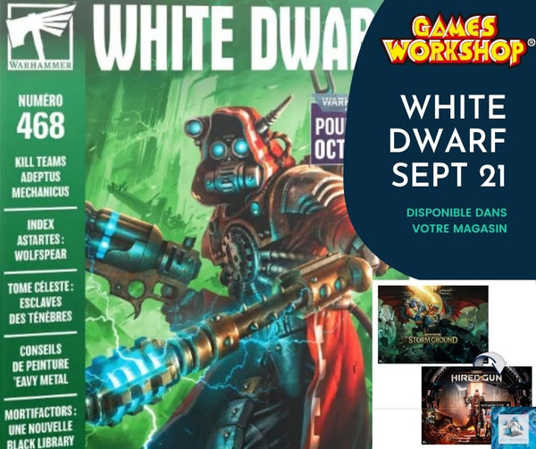 Le Nouveau White Dwarf débarque chez DECLIC