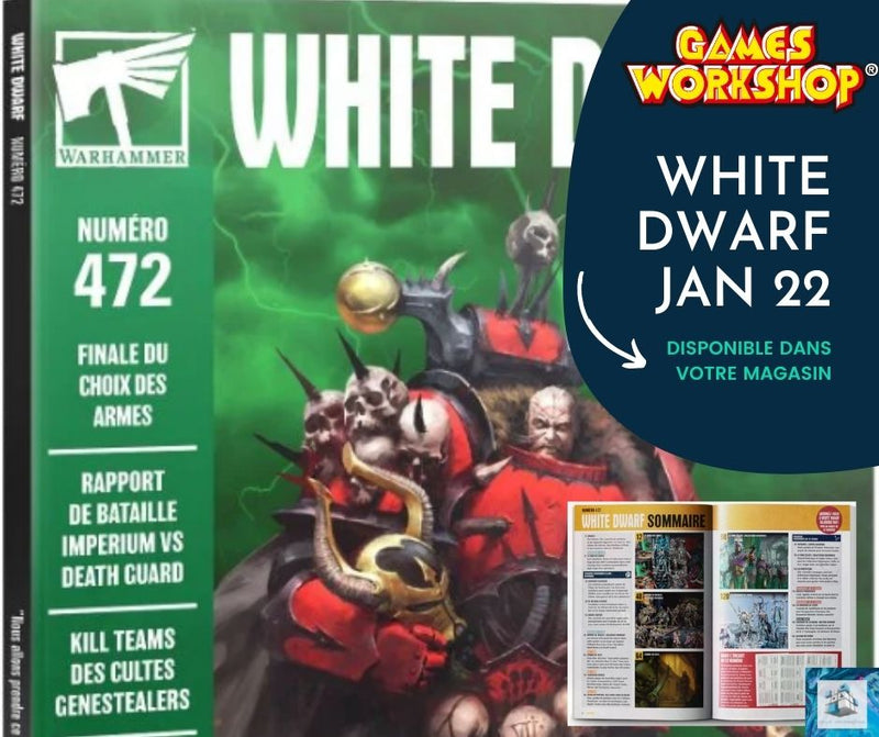 Le Nouveau White Dwarf de Décembre débarque Chez Déclic Informatique !! 😃📣