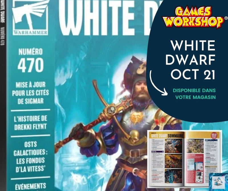 White Dwarf Numéro 470 Novembre 2021