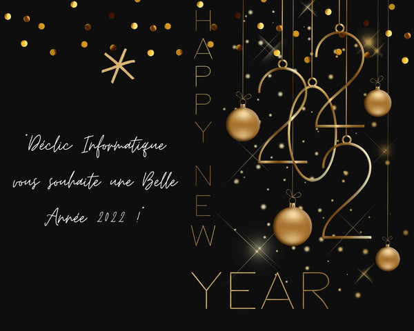 "Je vous souhaite une belle année 2022 !" 🥂🕺🥳🎁🍾