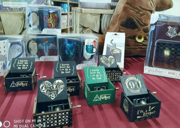 Arrivage Boîtes à Musique Harry Potter