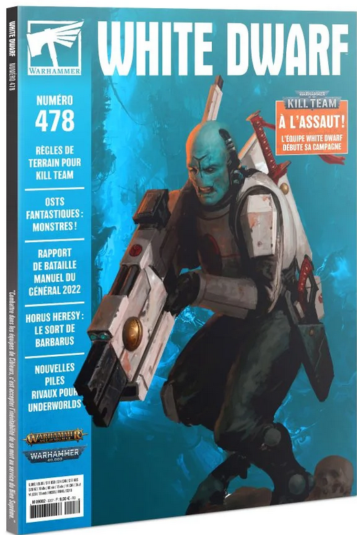 ✅ "Le Nouveau Magazine White Dwarf de Juillet est arrivé !" 😉