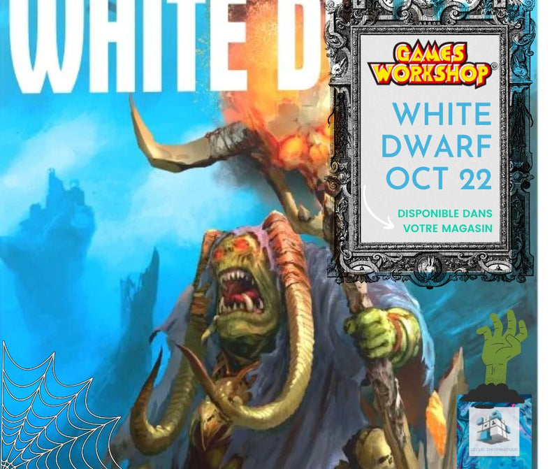 ✅ "LE DIABOLIQUE WHITE DWARF D'OCTOBRE EST ARRIVE !" 😉 🎃🎃😈