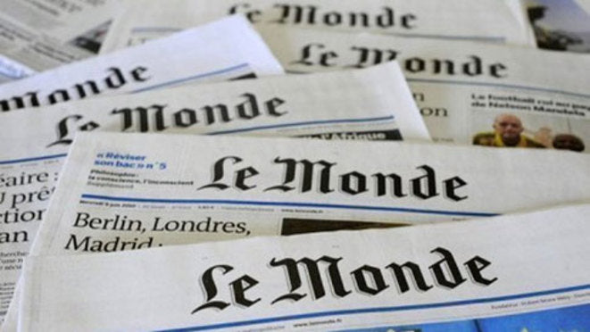 Merci Le Journal "Le Monde"