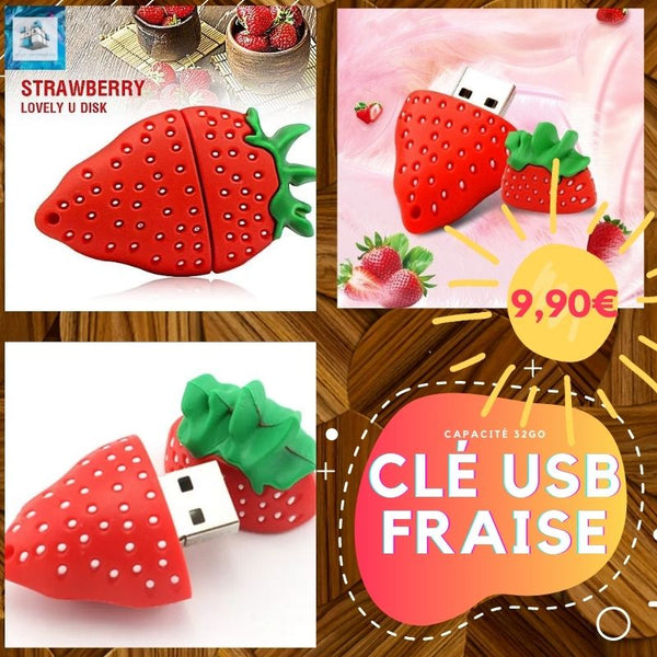 STOP !!! ARRETEZ TOUS !!! LA CLE USB FRAISE EST DE RETOUR