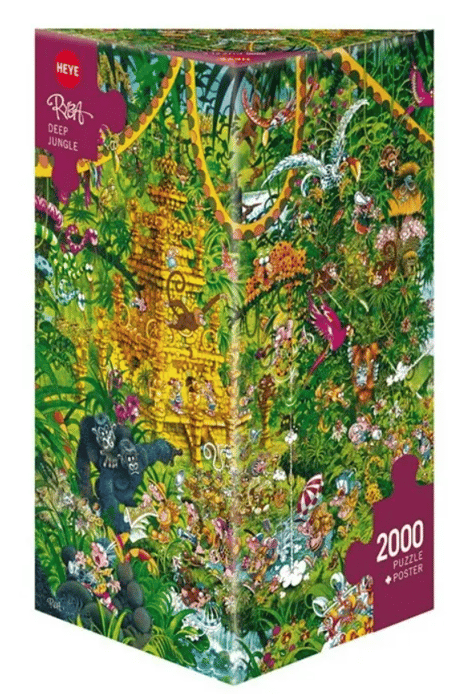 Puzzle 2000 PIECES DEEP JUNGLE HEYE