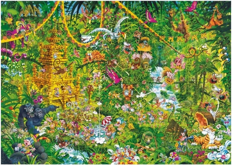 Puzzle 2000 PIECES DEEP JUNGLE HEYE