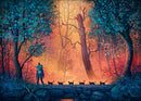 PUZZLE 1000P INNER MYSTIC / WOODLAND MARCH HEYE