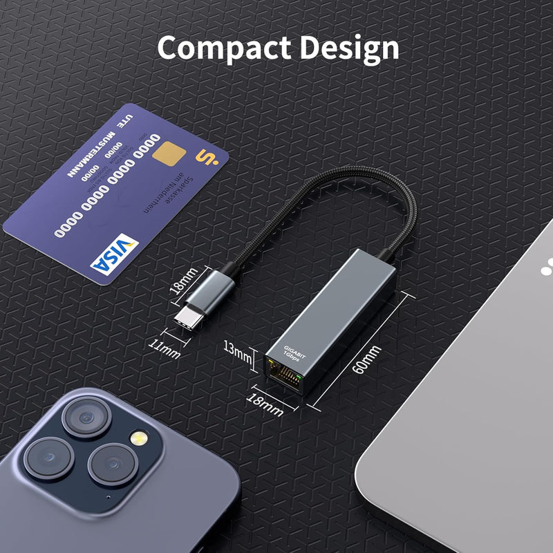 ADAPTATEUR USB-C / RJ45