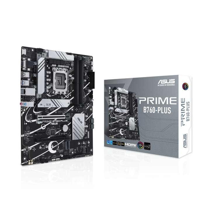 Carte mère ASUS PRIME B760-PLUS - iB760, Socket LGA1700,DDR5,PCI-E,ATX