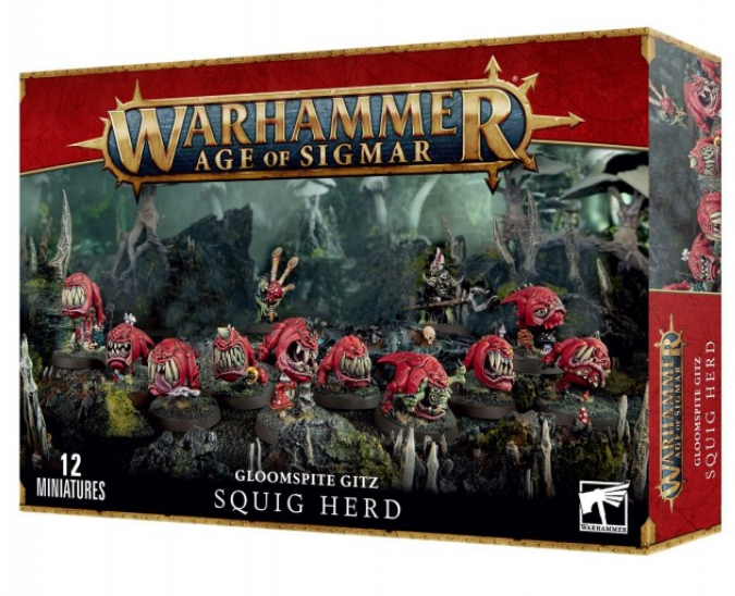 GLOOMSPITE GITZ SQUIG HERD / AGE OF SIGMAR