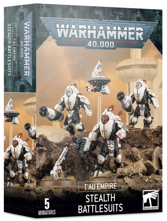 TAU EMPIRE STEALTH BATTLESUITS / WARHAMMER 40K (Copie)