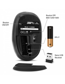 SOURIS SANS FIL DRIFT2 NOIRE ADVANCE