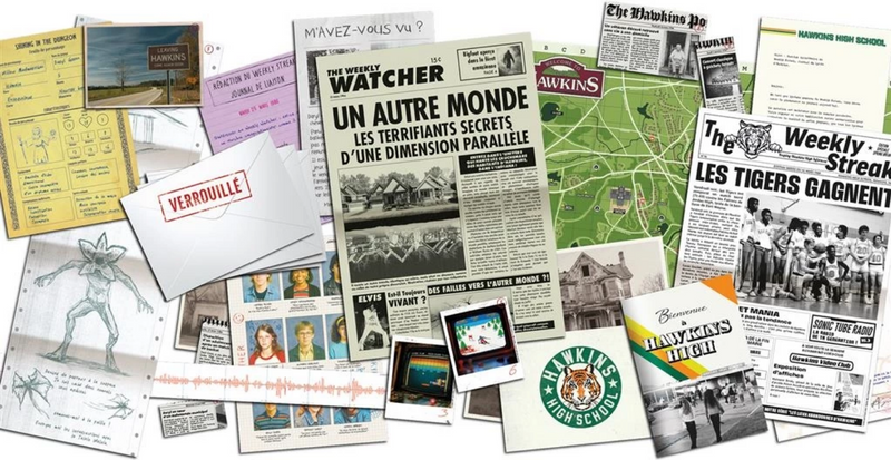 DOSSIERS CRIMINELS STRANGER THINGS L'OMBRE DE HAWKINS
