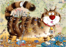 PUZZLE 1000P AT THE CAT