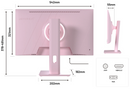 Ecran gaming 23,8 JAPAN NEXT 1920x1080 FHD 120Hz - IPS ROSE/RGB