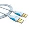 CABLE USB TYPE A M/M 1,20M - Declic Informatique