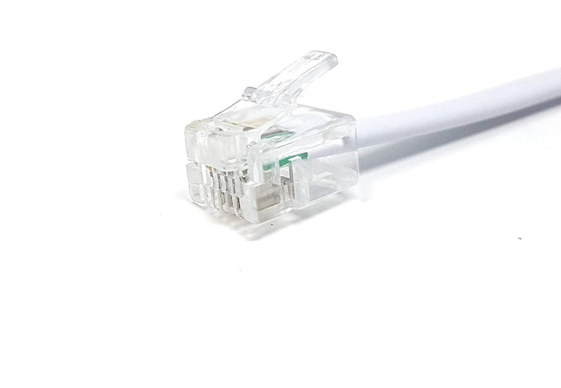 CABLE RJ11 M/M 2M SACHET - Declic Informatique