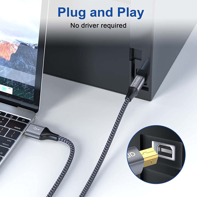 Câble USB 2.0 mâle vers standard B mâle Y pour imprimante,EAU,disque dur externe,80-20cm- 0.8 m Câble USB 2.0 mâle vers standard B mâle Y pour imprimante,EAU,disque dur externe,80-20cm- 0.8 m