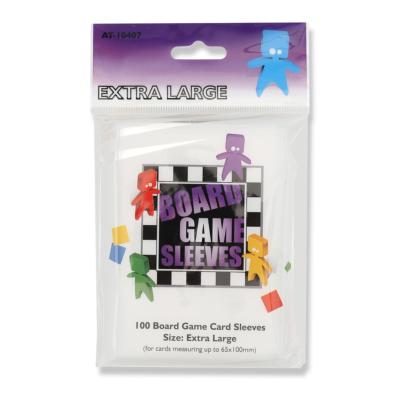 Board Game Sleeves - Extra Large - 65x100mm (x100) - Declic Informatique