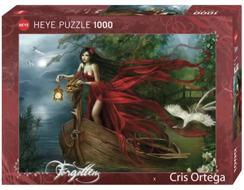 Puzzle 1000 pièces cris ortega / swans - Declic Informatique