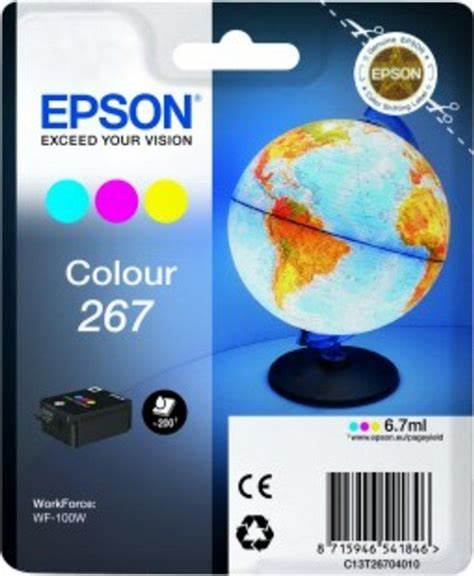 EPSON 264 CYAN/MAGENTA/JAUNE C13T26704010 - Declic Informatique