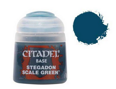Citadel : Base - Stegadon Scale Green (12ml) / WARHAMMER