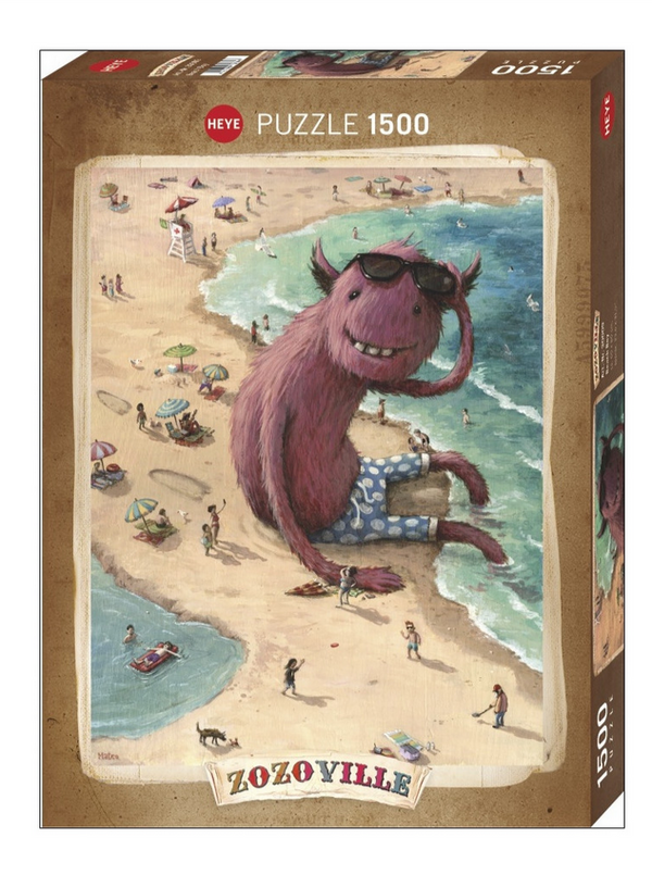 Puzzle 1500 pièces / Zozoville Beach Boy
