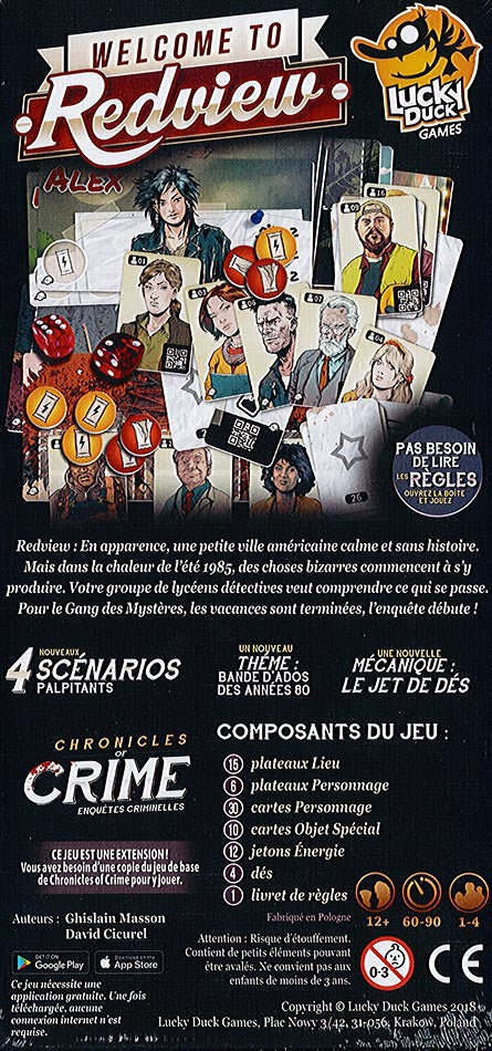CHRONICLES OF CRIME EXTENSION WELCOME TO REDVIEW - Declic Informatique