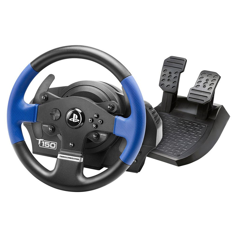 THRUSTMASTER T150RS Force Feedback PS3 PS4 PC Volant 28cm sequentiel+ large pedalier inclinable frein progressif force feedback 1080°