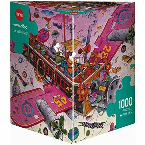 Puzzle 1000 pièces Mordillo / Fly With Me - Declic Informatique